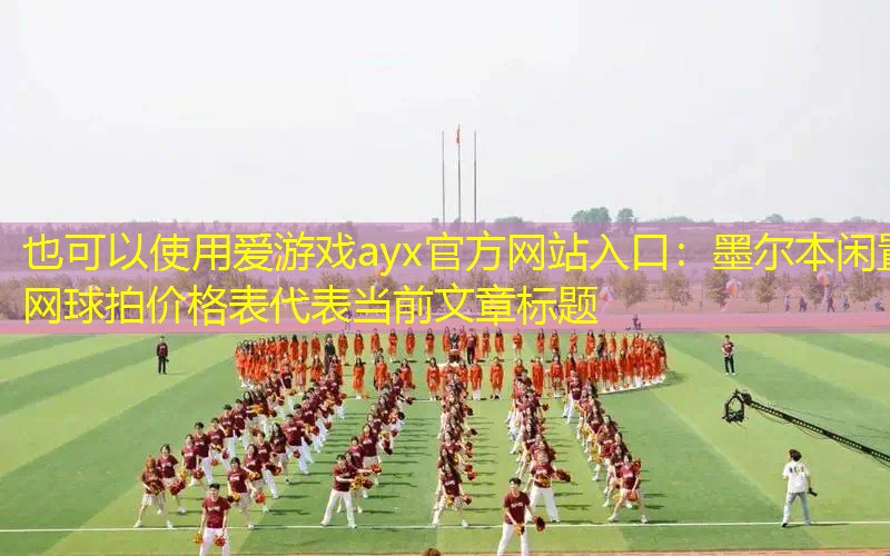 墨尔本闲置网球拍价格表 墨尔本闲置网球拍价格表