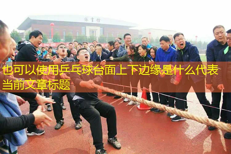 乒乓球台面上下边缘是什么 乒乓球台面上下边缘是什么