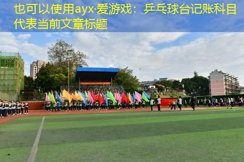 乒乓球台记账科目